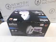 1 BOXED BRAUN CARESTYLE COMPACT IS 2044 IRONING CENTER RRP Â£149 (LIKE NEW, TESTED: WORKING)