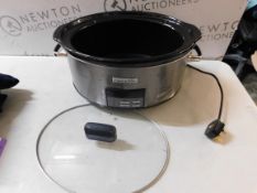 1 CROCK-POT SLOW COOKER - STAINLESS STEEL RRP Â£69