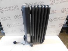 1 DELONGHI RADIA S OIL FILLED 1.5KW RADIATOR GREY RRP Â£129