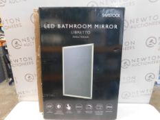 1 BOXED TAVISTOCK LED BATHROOM MIRROR LIBRETTO 500X750MM RRP Â£299