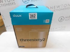 1 BOXED DUUX THREESIXTY 2 SMART FAN HEATER IN BLACK RRP Â£89.99