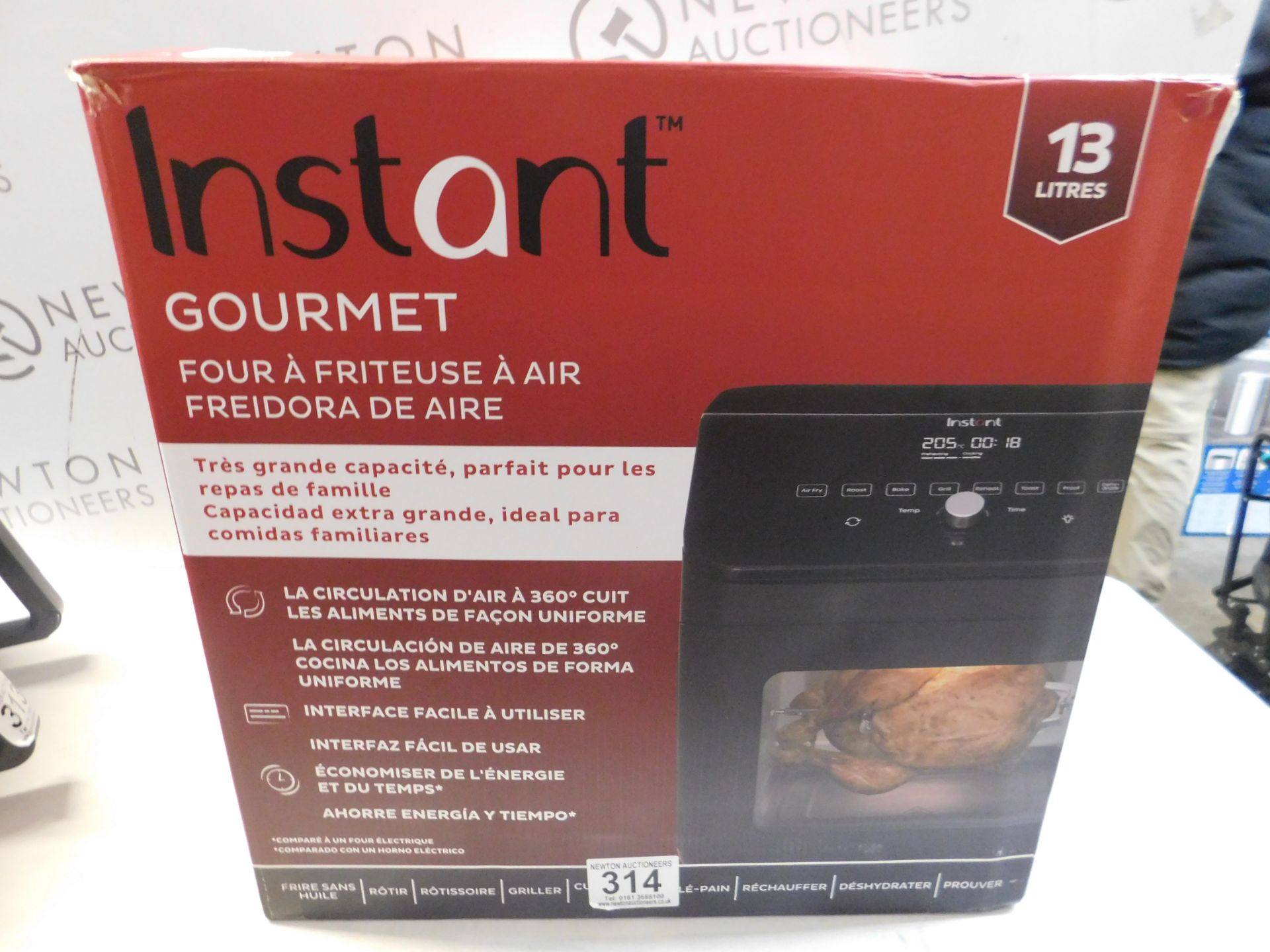 1 BOXED INSTANT VORTEX CLEARCOOK AIR FRYER OVEN, 13L RRP Â£119