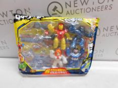 1 PACK OF HEROES OF GOO JIT ZU: MARVEL HERO RRP Â£29.99