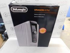 1 BOXED DE'LONGHI DRAGON 4 PRO OIL FILLED RADIATOR RRP Â£129.99