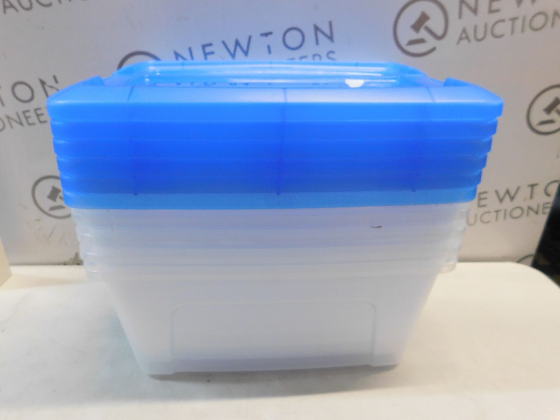 1 SET OF STACKABLE STORAGE BOXES WITH LIDS RRP Â£24.99