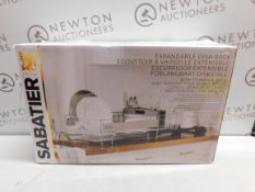 1 BOXED SABATIER EXPANDABLE DISH RACK RRP Â£44.99