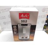 1 BOXED MELITTA SOLO FROSTED BLACK BEAN TO CUP COFFEE MACHINE E950-544 RRP Â£329.99