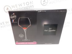 1 BOXED CHEF & SOMMELIER 8 PIECE KRYSTA EXTRA STRONG CRYSTAL WINE GLASSES RRP Â£39.99