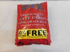 1 BAG OF PEACOCK PREMIUM USA EASY COOK LONG GRAIN RICE RRP Â£29