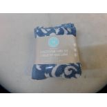 1 BRAND NEW PACK OF MARTHA STEWART 2-PIECE HAND TOWEL IN BLUE SET RRP Â£29.99