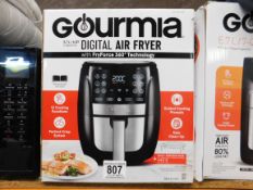 1 BOXED GOURMIA 5.7L DIGITAL AIR FRYER RRP Â£89.99