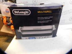 1 BOXED DELONGHI CGH1020D ELECTRIC MULTI GRILL RRP Â£229.99