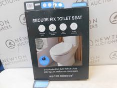 1 BOXED SECURE FIX TOILET SEAT RRP Â£29.99