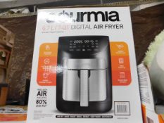 1 BOXED GOURMIA 6.7L DIGITAL AIR FRYER RRP Â£89.99