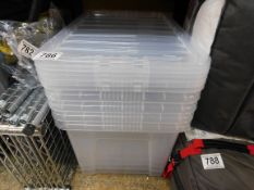 1 SET OF 5 LARGE STORAGE BOXES RRP Â£49.99