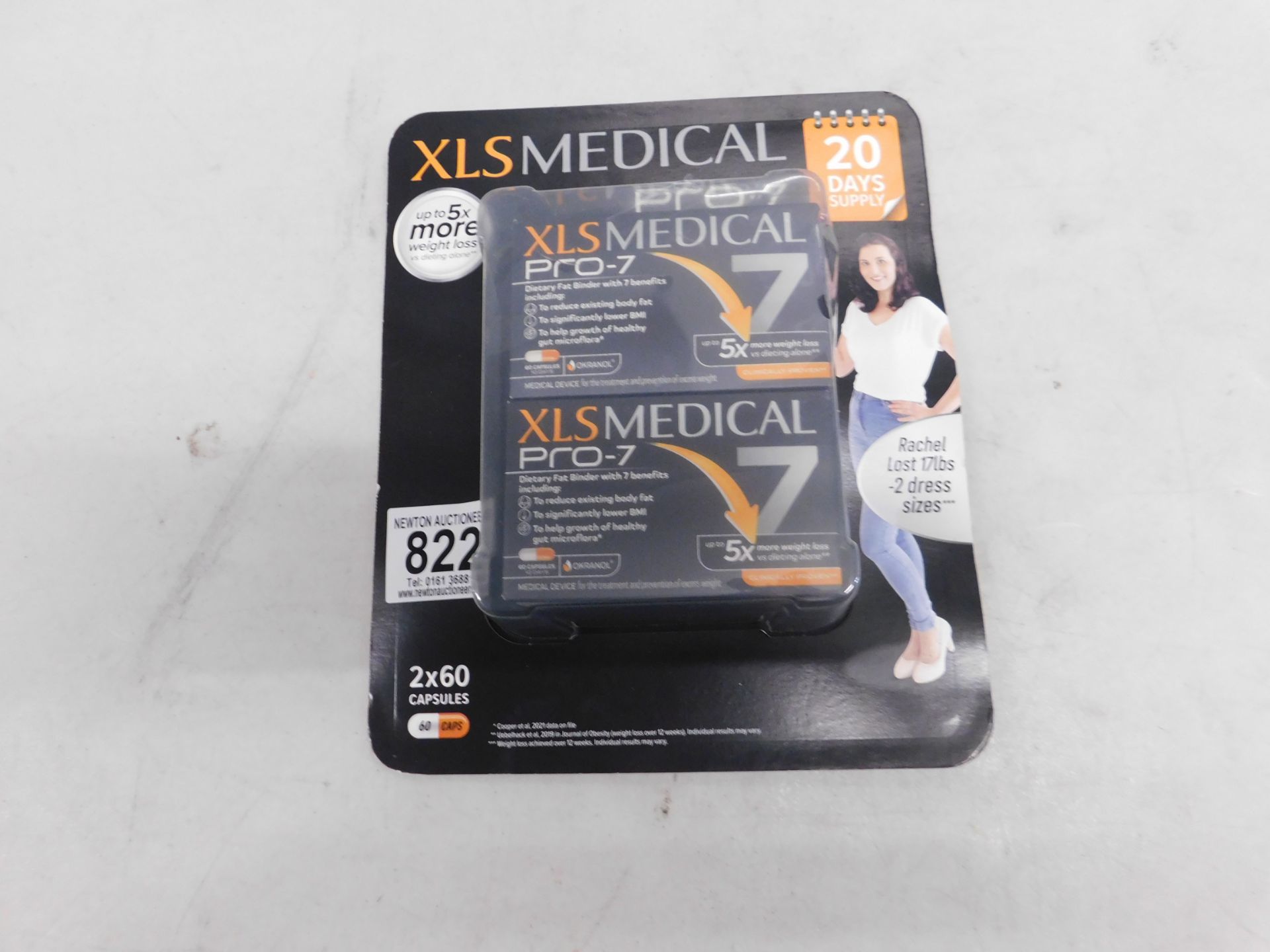 1 PACK OF XLS MEDICAL PRO-7 2 X 60 CAPSULES RRP Â£59.99