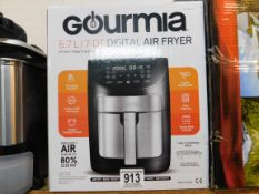 1 BOXED GOURMIA 6.7L DIGITAL AIR FRYER RRP Â£89.99