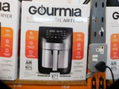 1 BOXED GOURMIA 6.7L DIGITAL AIR FRYER RRP Â£89.99