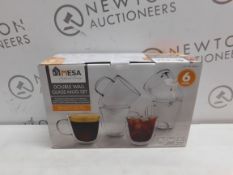 1 BOXED MESA DOUBLE WALL MUG SET RRP Â£24.99