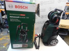 1 BOXED BOSCH ADVANCED AQUATAK 140 HIGH-PRESSURE WASHER 240V RRP Â£199