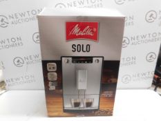 1 BOXED MELITTA SOLO FROSTED BLACK BEAN TO CUP COFFEE MACHINE E950-544 RRP Â£329.99