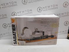 1 BOXED SABATIER EXPANDABLE DISH RACK RRP Â£44.99