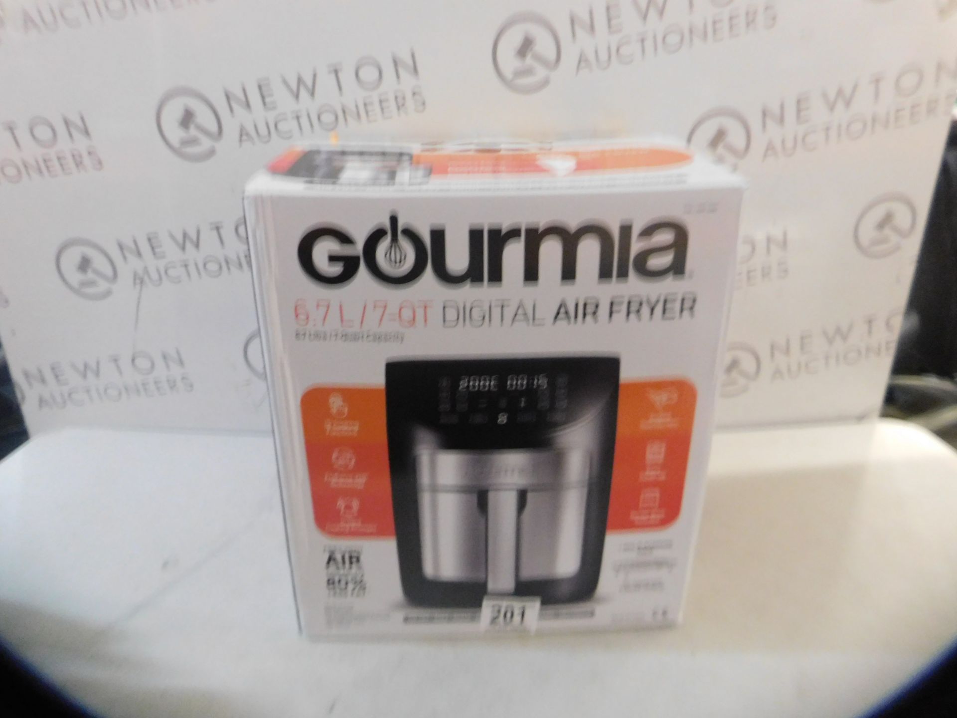 1 BOXED GOURMIA 6.7L DIGITAL AIR FRYER RRP Â£89.99