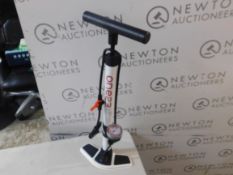 1 ONE23 FLOOR PUMP WITH GAUGE RRP Â£14.99