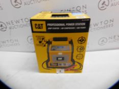 1 BOXED CAT 1200AMP JUMP STARTER, PORTABLE USB CHARGER AND AIR COMPRESSOR RRP Â£99