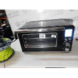 1 SAGE 25 LITRE 2400W SMART OVEN AIR FRYER IN BLACK TRUFFLE, SOV860BTR RRP Â£299