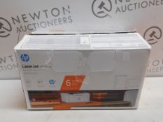 1 BOXED HP LASERJET M110WE HP+ ENABLED WIRELESS PRINTER RRP Â£99