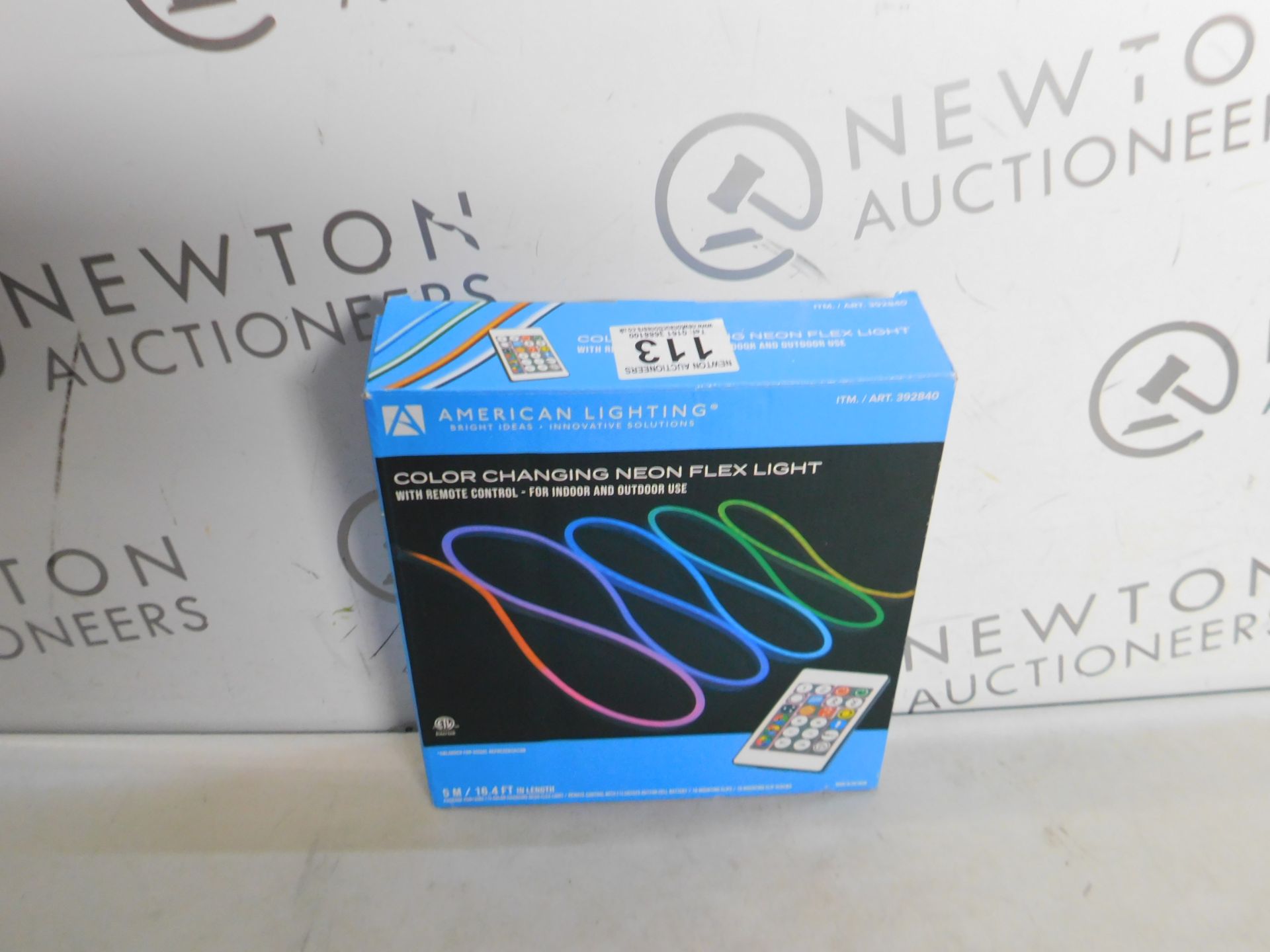 1 BOXED AMERICAN LIGHTING COLOUR CHANGING LED STRIP LIGHT 5M RRP Â£39