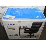 1 BOXED LA-Z-BOY AIR EXECUTIVE BLACK BONDED LEATHER OFFICE CHAIR RRP Â£299