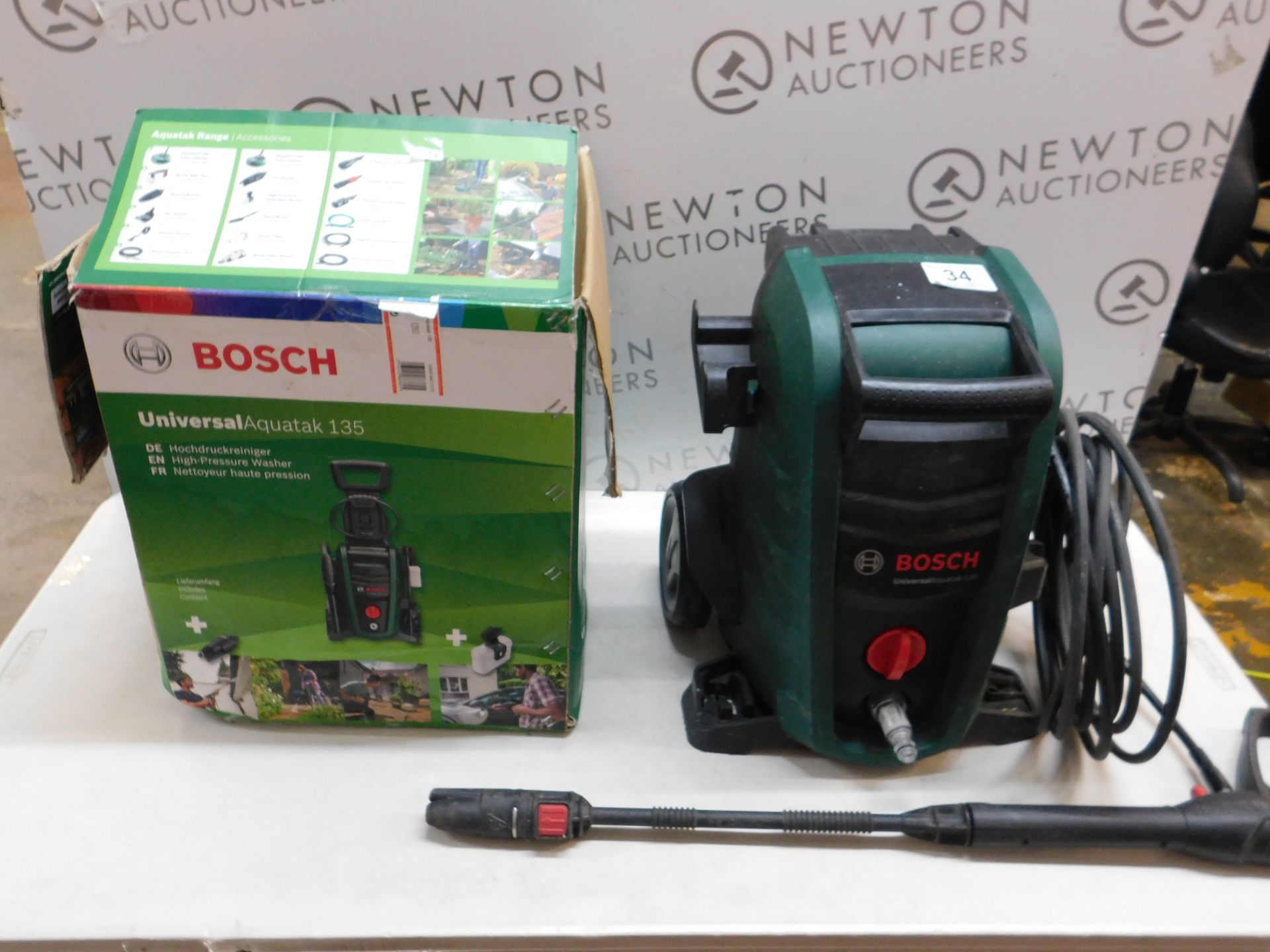 1 BOXED BOSCH ADVANCED AQUATAK 135 HIGH-PRESSURE WASHER RRP Â£199