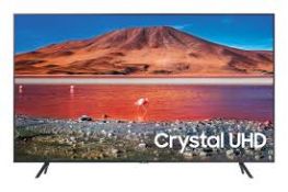 1 SAMSUNG UE70TU7100K TU7100 SERIES - 70" LED-BACKLIT LCD TV - 4K RRP Â£899 (POWERS ON BUT BACKLIGHT