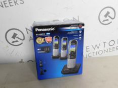 1 BOXED PANASONIC KX-TGH723EB DIGITAL CORDLESS TELEPHONE RRP Â£79