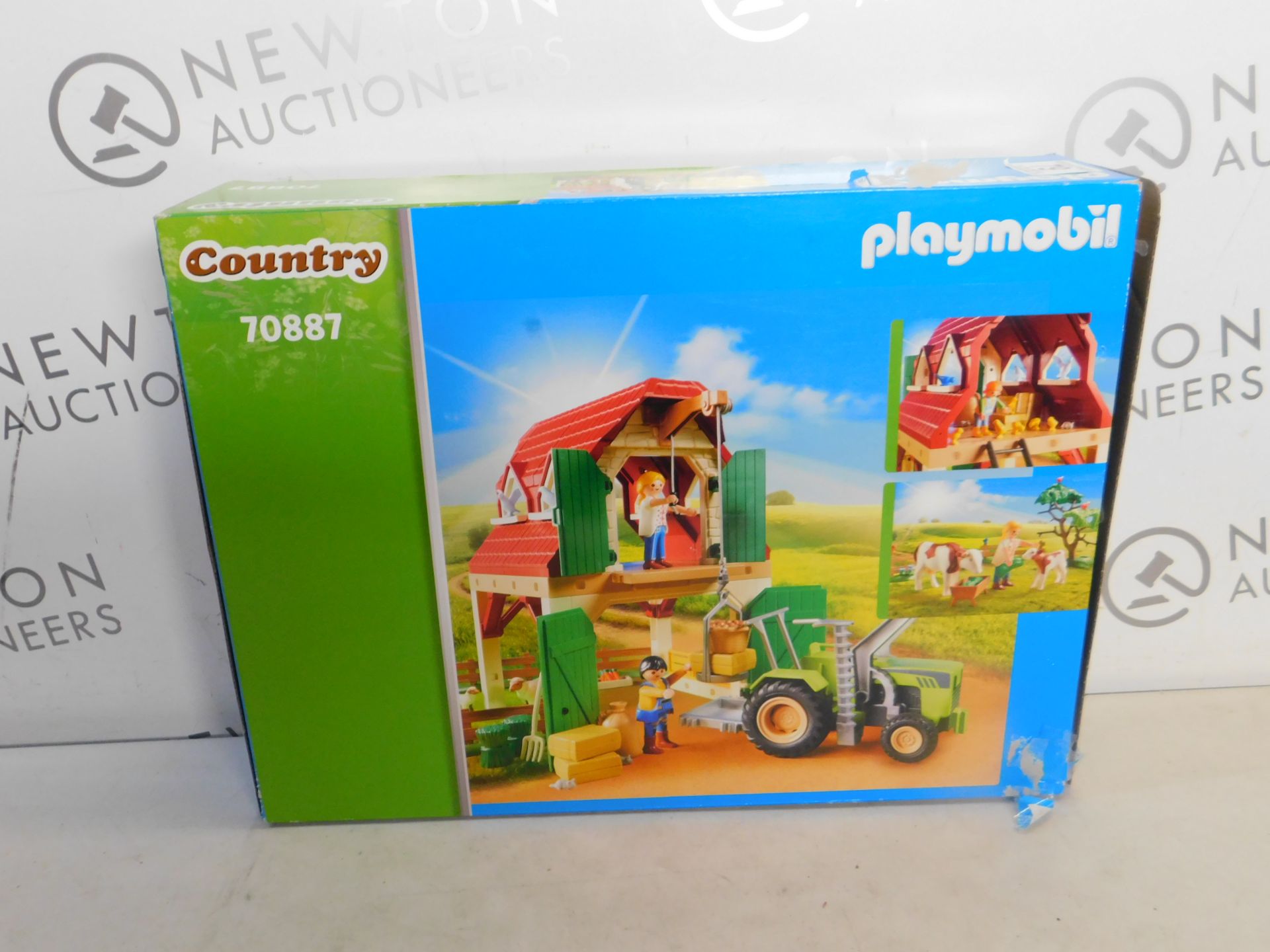 1 BOXED PLAYMOBIL 70887 COUNTRY FARM WITH SMALL ANIMALS RRP Â£39