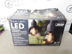 1 BOXED FEIT 48FT (14.6 M) LED INDOOR/OUTDOOR WEATHERPROOF STRING LIGHTS SET RRP Â£79