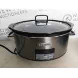 1 CROCK-POT SLOW COOKER - STAINLESS STEEL RRP Â£69