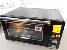 1 SAGE 25 LITRE 2400W SMART OVEN AIR FRYER IN BLACK TRUFFLE, SOV860BTR RRP Â£299