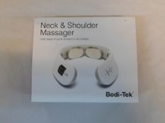 1 BOXED BODI-TEK NECK & SHOULDER MASSAGER RRP Â£49.99 (POWERS ON WORKS)