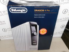 1 BOXED DE'LONGHI DRAGON 4 PRO OIL FILLED RADIATOR RRP Â£129.99