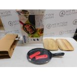 1 BOXED TRAMONTINA FAJITA PAN SET, 4 PIECE RRP Â£49