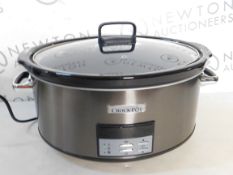 1 CROCK-POT SLOW COOKER - STAINLESS STEEL RRP Â£69