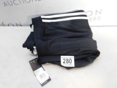 1 BRAND NEW MENS ADIDAS JOGGERS IN BLACK SIZE M RRP Â£24.99