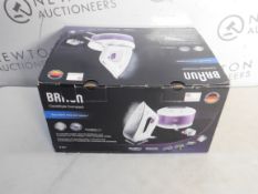 1 BOXED BRAUN CARESTYLE COMPACT IS 2044 IRONING CENTER RRP Â£149 (LIKE NEW, TESTED: WORKING)