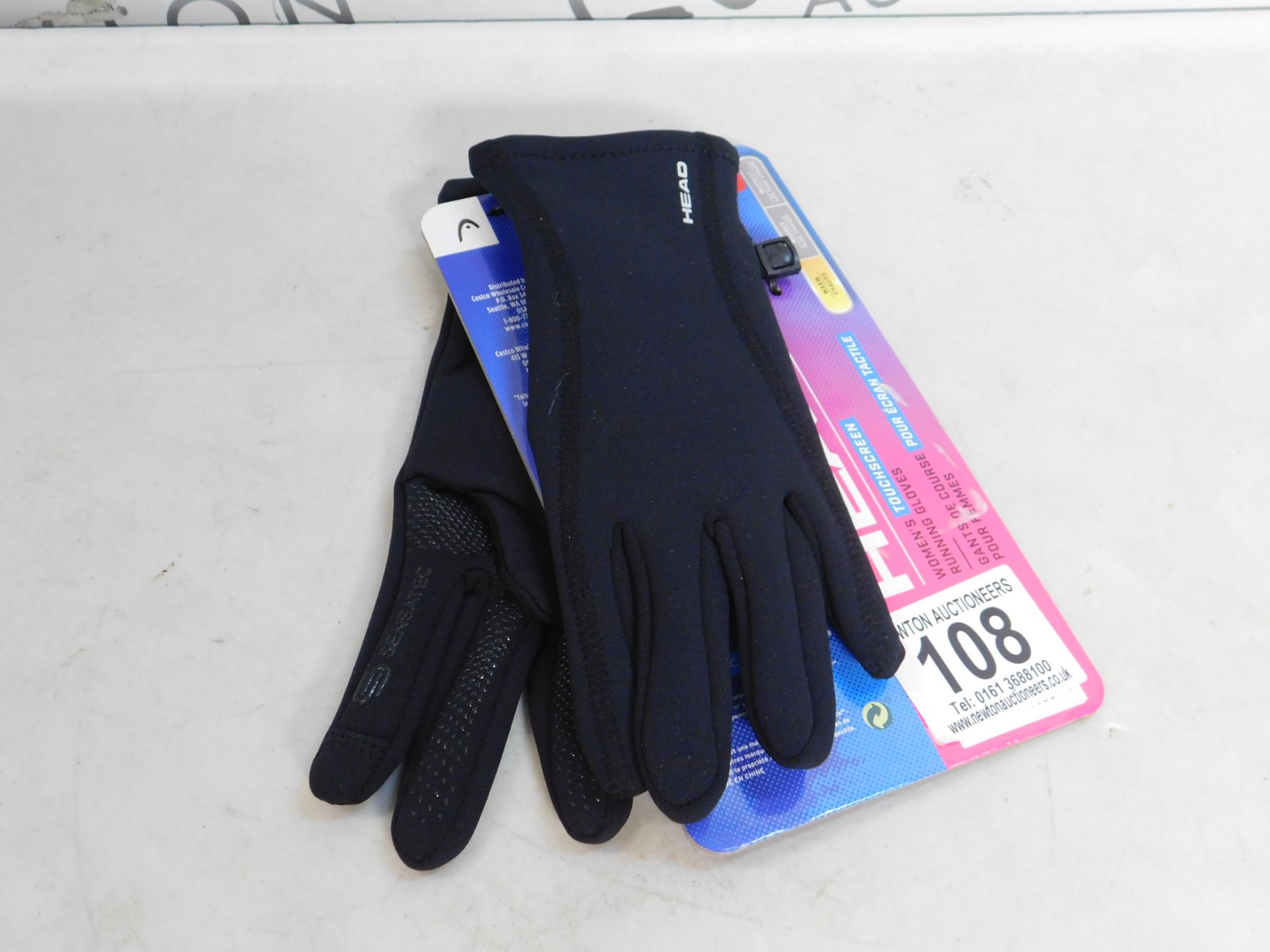 1 HEAD LADIES RUNNING GLOVES RRP Â£14.99