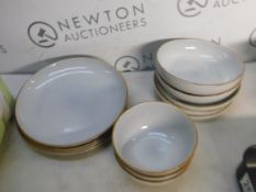 1 OVER & BACK STONEWARE DINNERWARE SET RRP Â£49