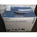 1 BOXED GROHE SOLIDO BAU SLIM SEAT WC & FRAME BUNDLE 1135MM RRP Â£499 (LIKE NEW)