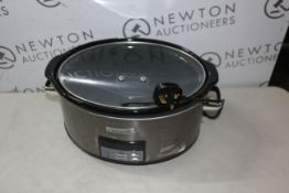 1 CROCK-POT SLOW COOKER - STAINLESS STEEL RRP Â£69